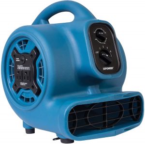XPOWER P-230AT Air Mover Mini Mighty Utility Blower Fan, Blue