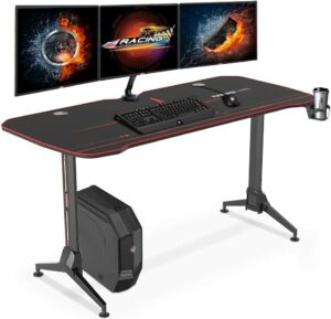 FLEXISPOT Gaming Desk Adjustable Gaming Computer Desk